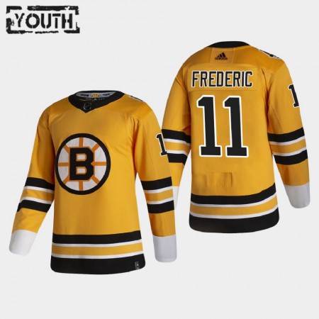 Boston Bruins Trent Frederic 11 2020-21 Reverse Retro Authentic Shirt - Kinderen